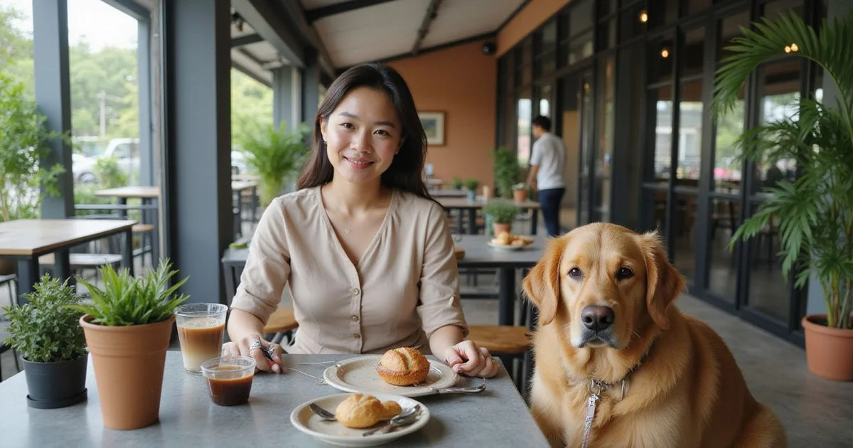 Taking your dog to a cafe in Kuala Lumpur: etiquette and what to ask