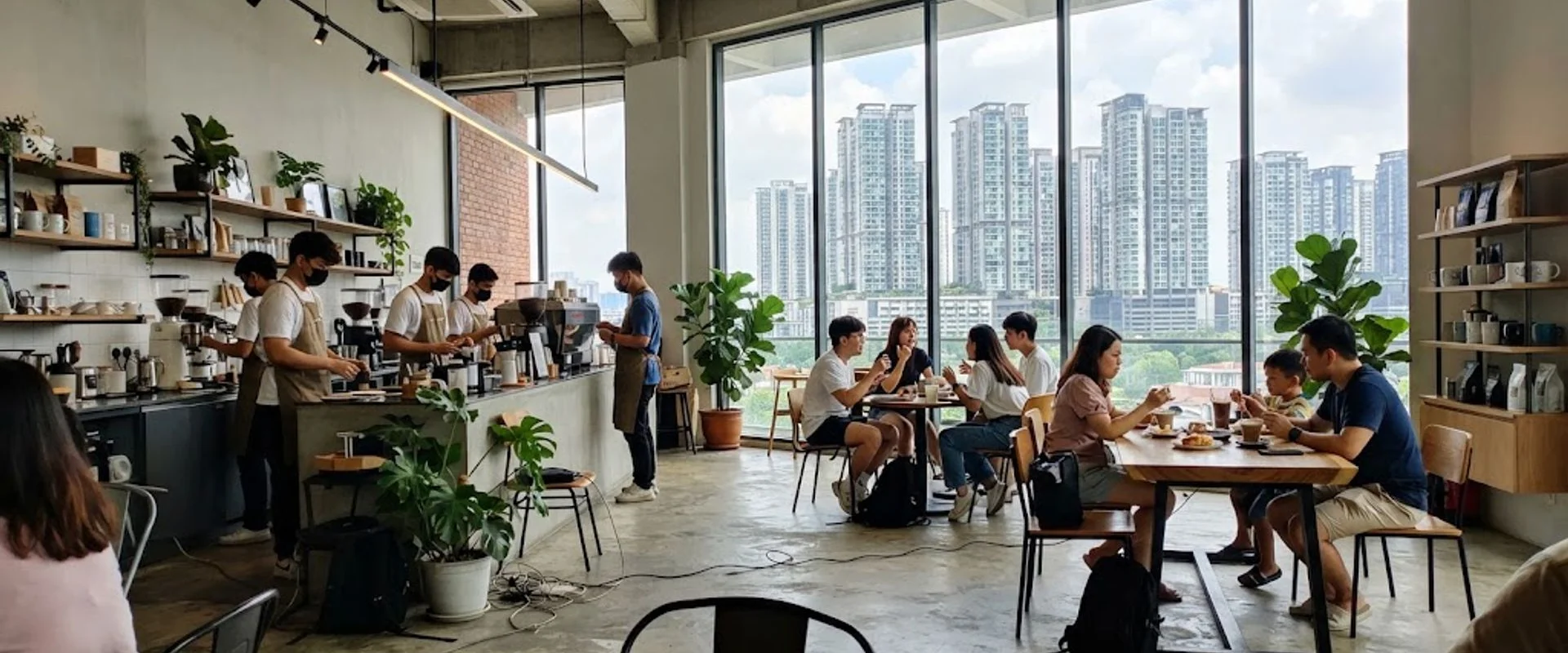 cafe in Bukit Jalil, Kuala Lumpur
