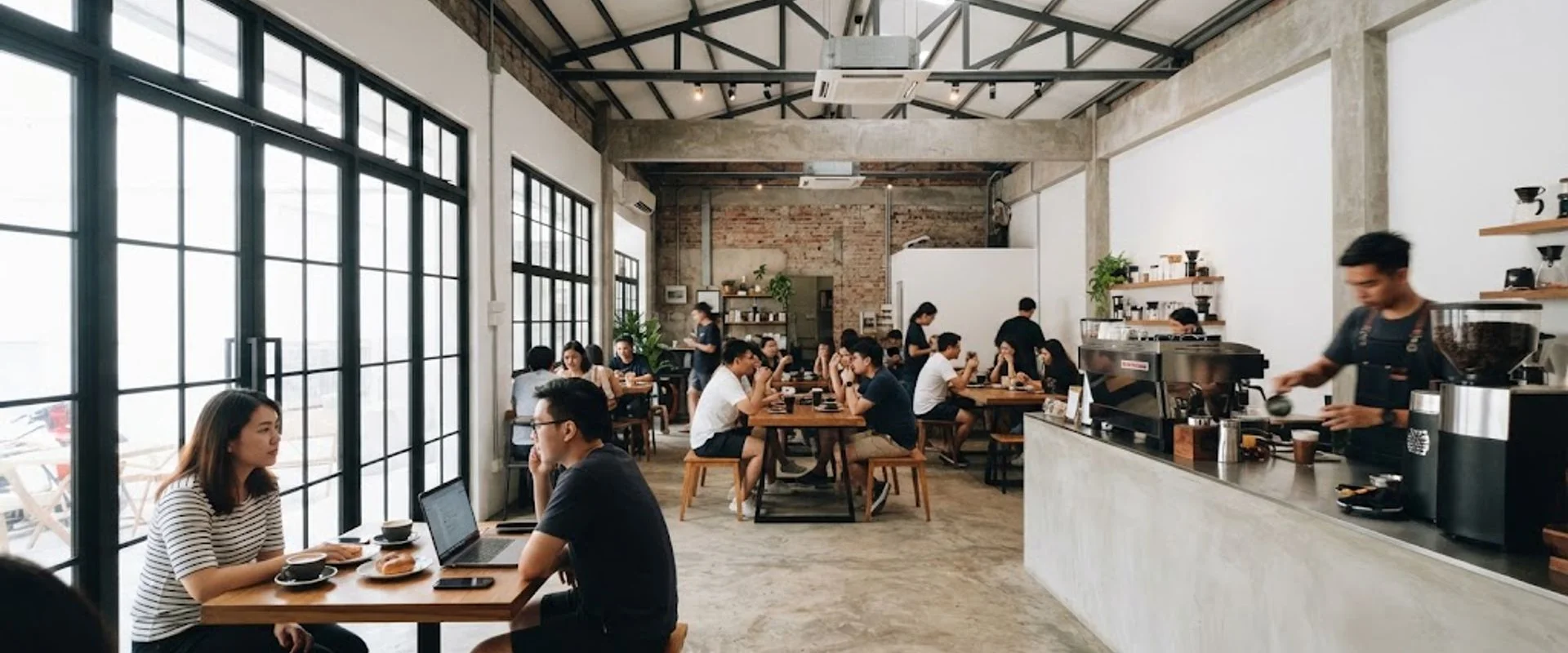 cafe in Chan Sow Lin, Kuala Lumpur