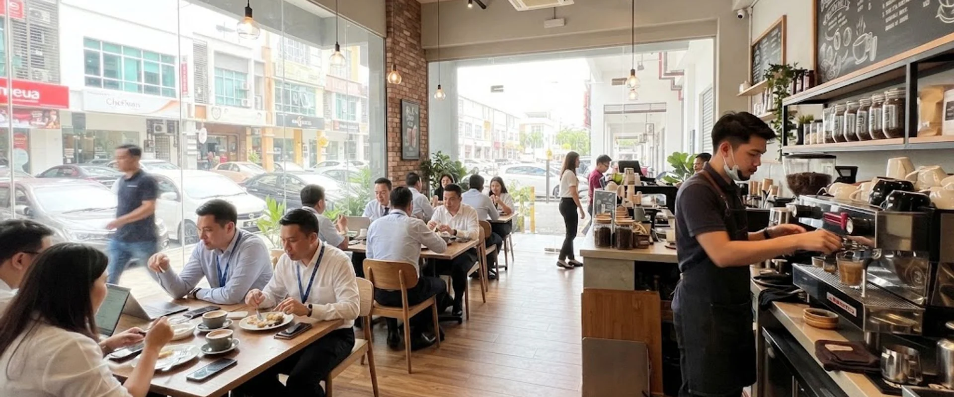 cafe in Cheras Business Centre, Kuala Lumpur