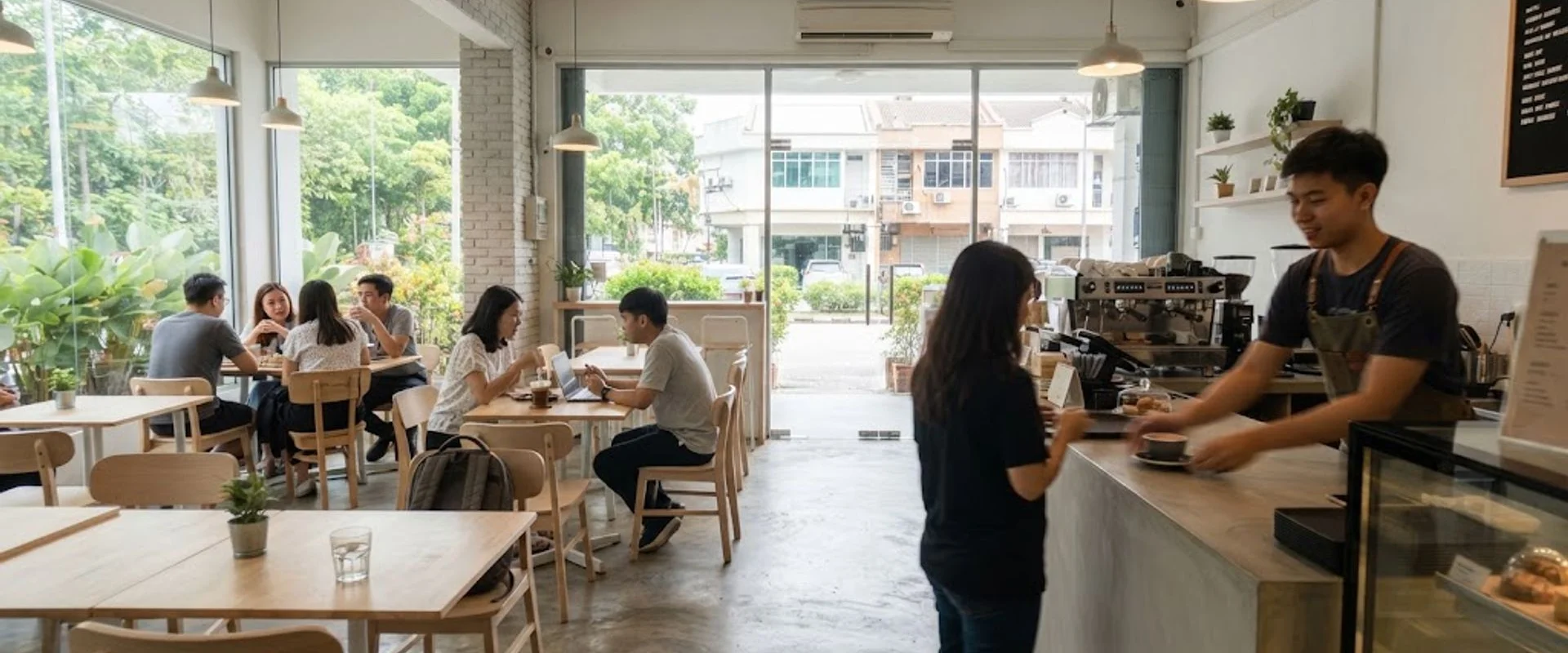 cafe in Desa Pahlawan, Kuala Lumpur