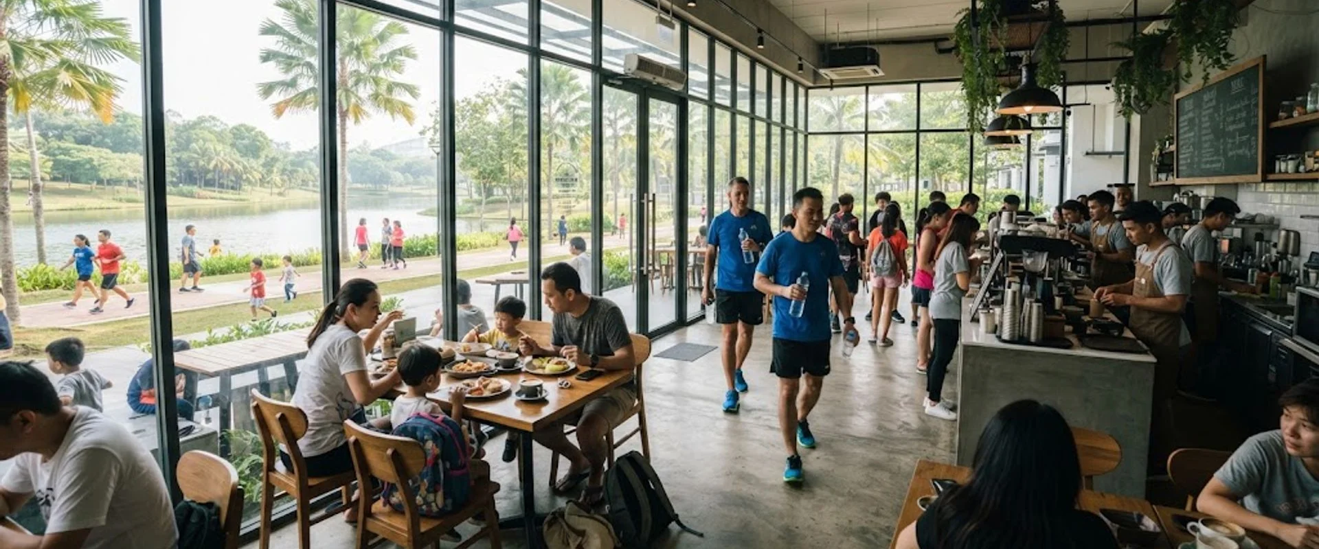 cafe in Desa Parkcity, Kuala Lumpur