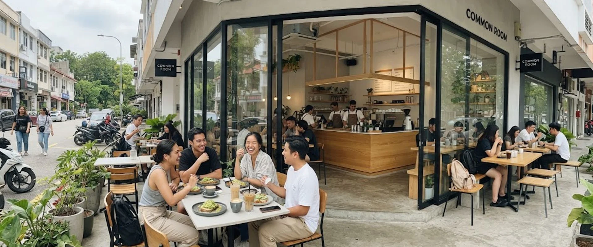 cafe in Desa Sri Hartamas, Kuala Lumpur