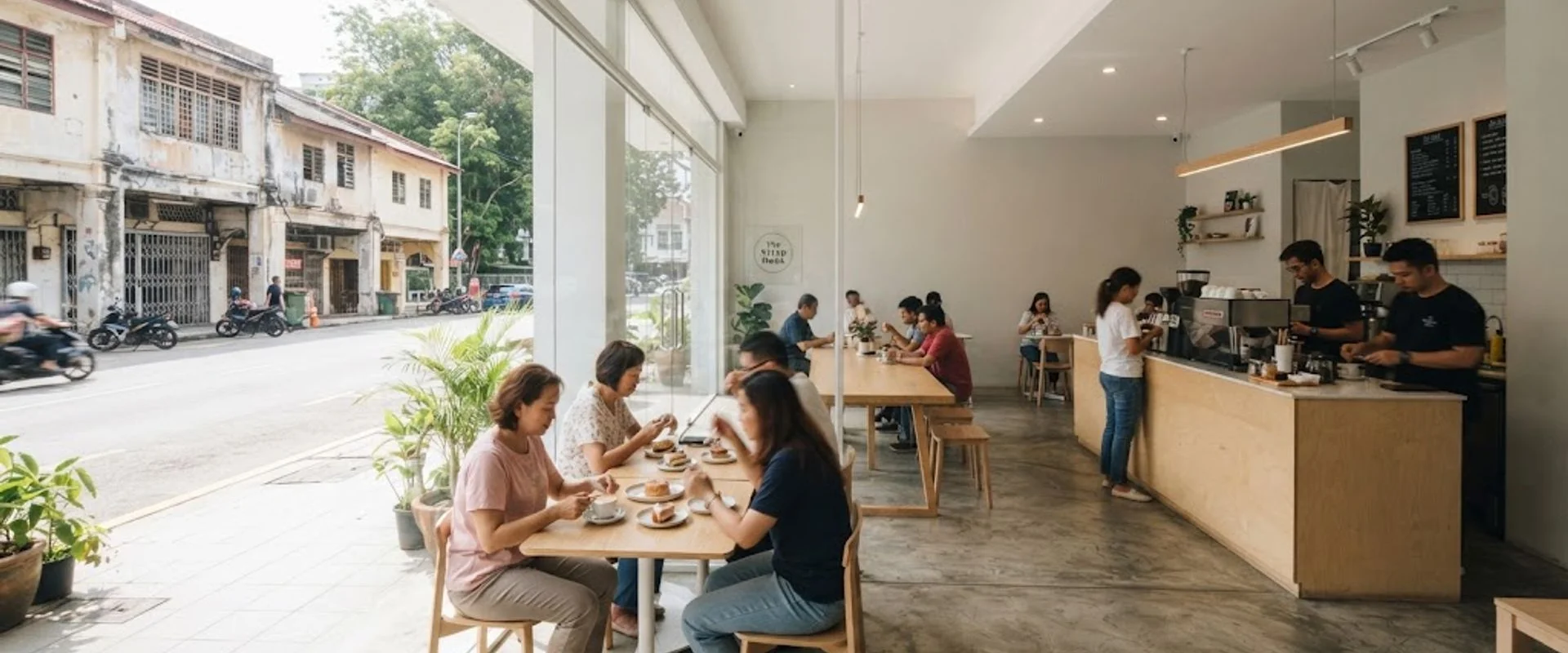 cafe in Kampung Attap, Kuala Lumpur
