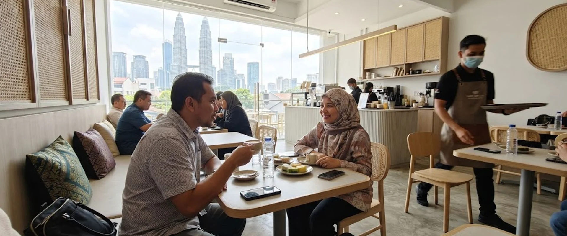 cafe in Kampung Baru, Kuala Lumpur