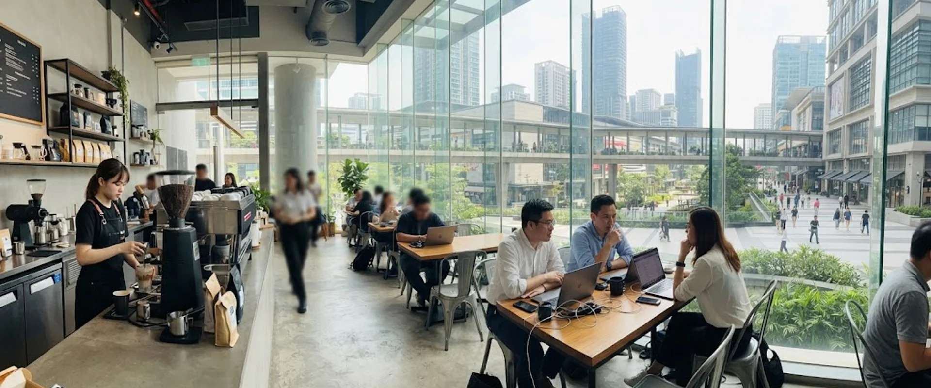 cafe in Kl Eco City, Kuala Lumpur
