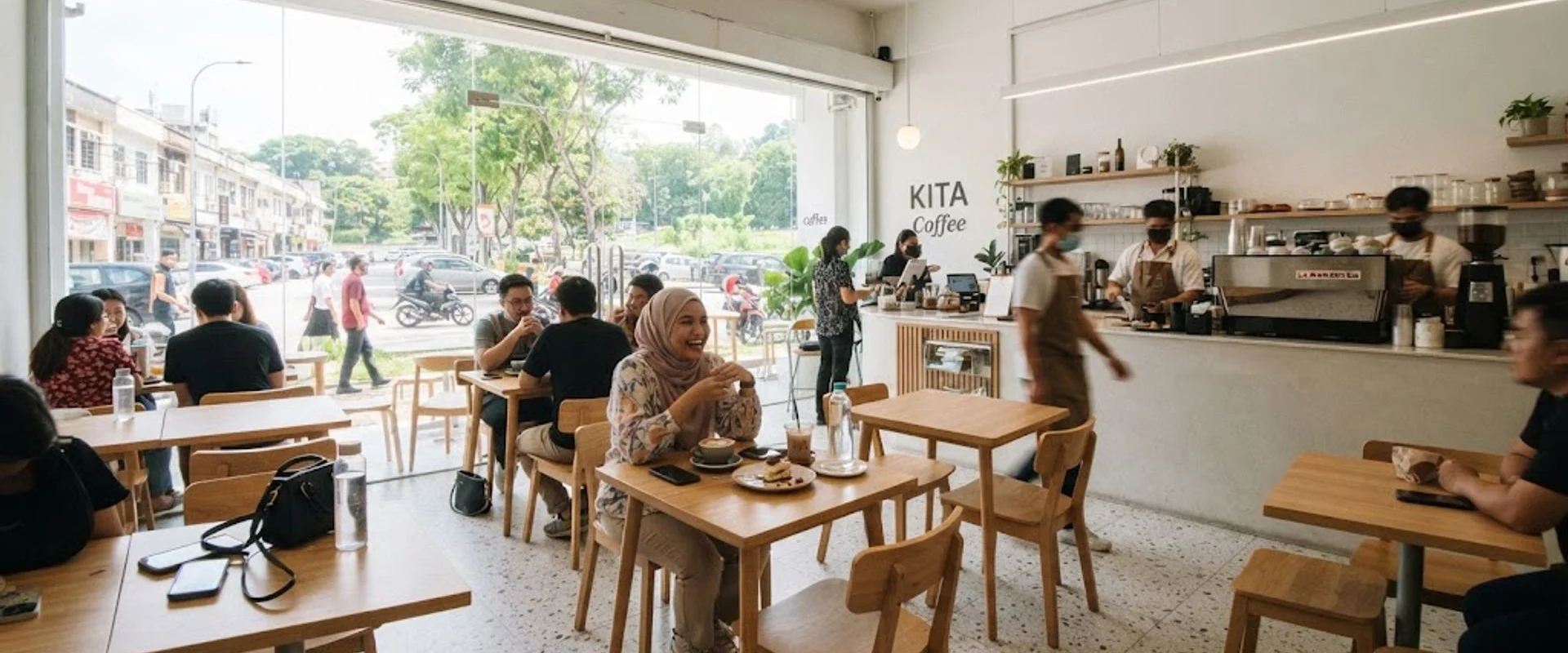 cafe in Kl Timur, Kuala Lumpur