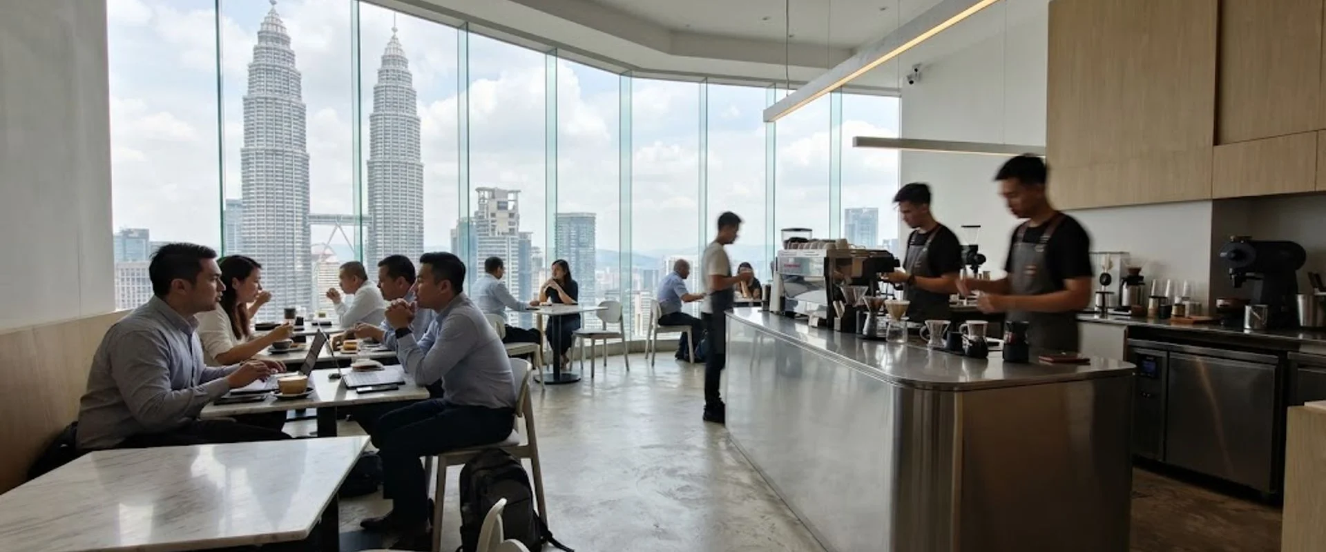 cafe in Klcc, Kuala Lumpur