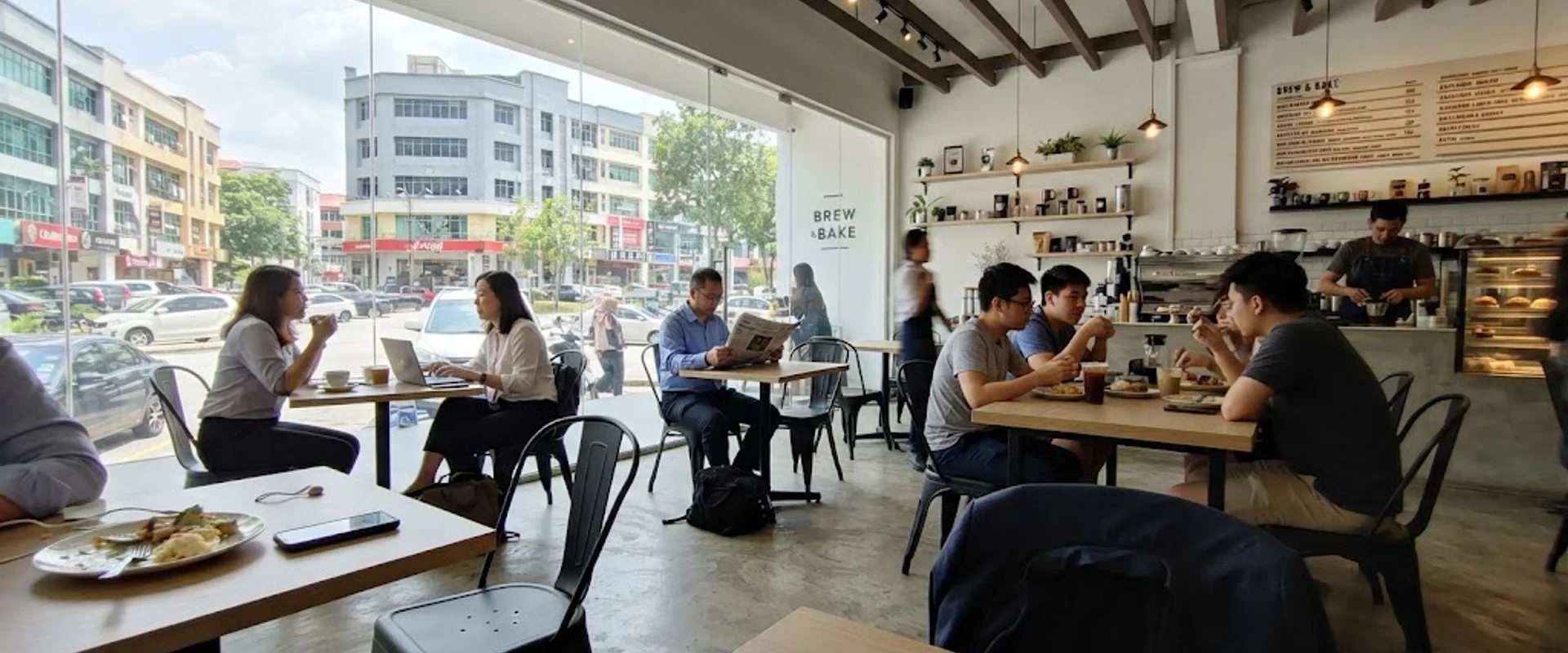 cafe in Maluri, Kuala Lumpur