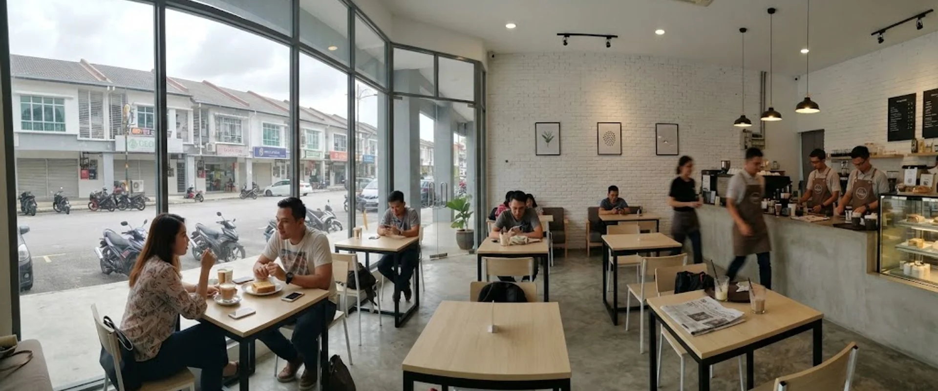cafe in Metro Prima, Kuala Lumpur