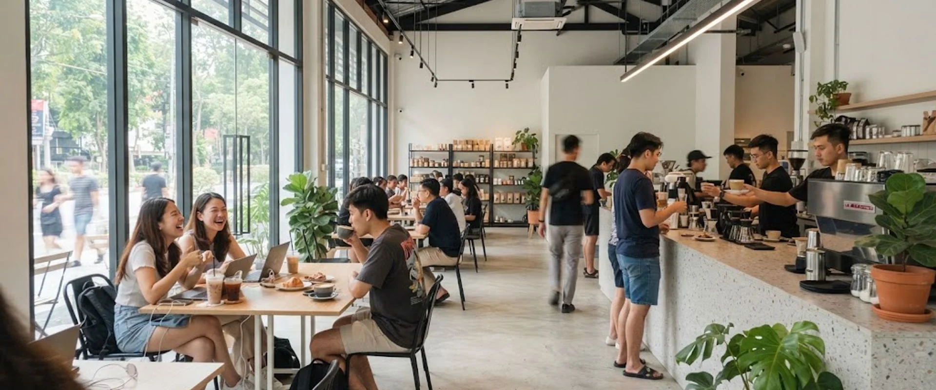 cafe in Sentul, Kuala Lumpur