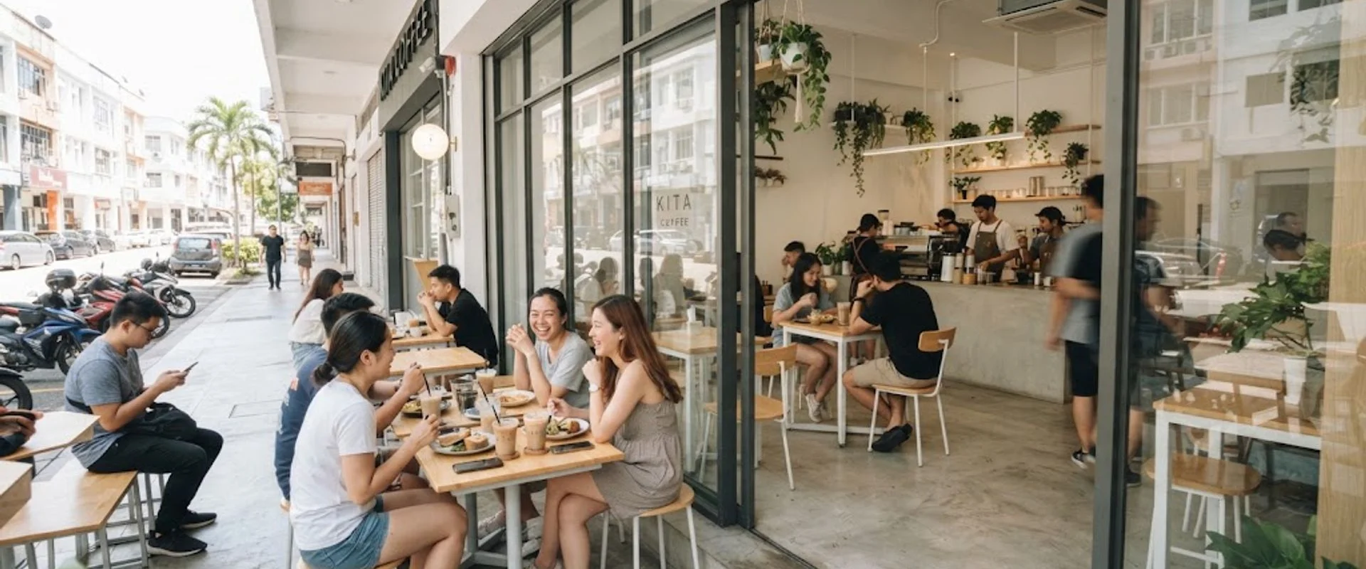 cafe in Sri Hartamas, Kuala Lumpur