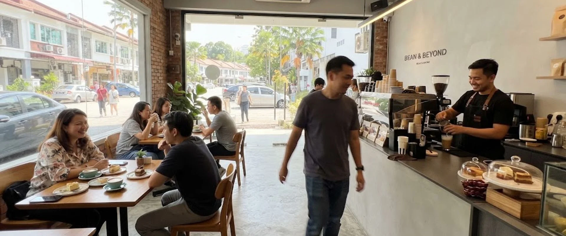 cafe in Taman Desa Aman, Kuala Lumpur