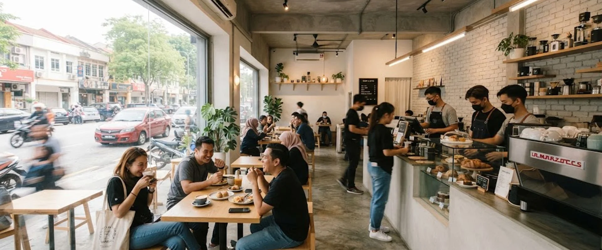 cafe in Taman Desa, Kuala Lumpur
