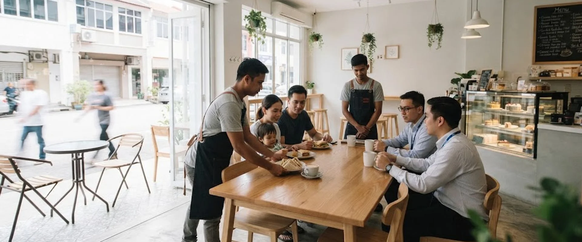 cafe in Taman Pertama, Kuala Lumpur