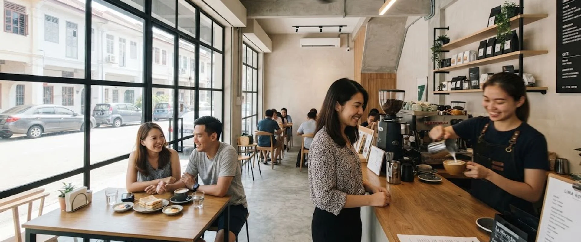 cafe in Taman Shanghai, Kuala Lumpur