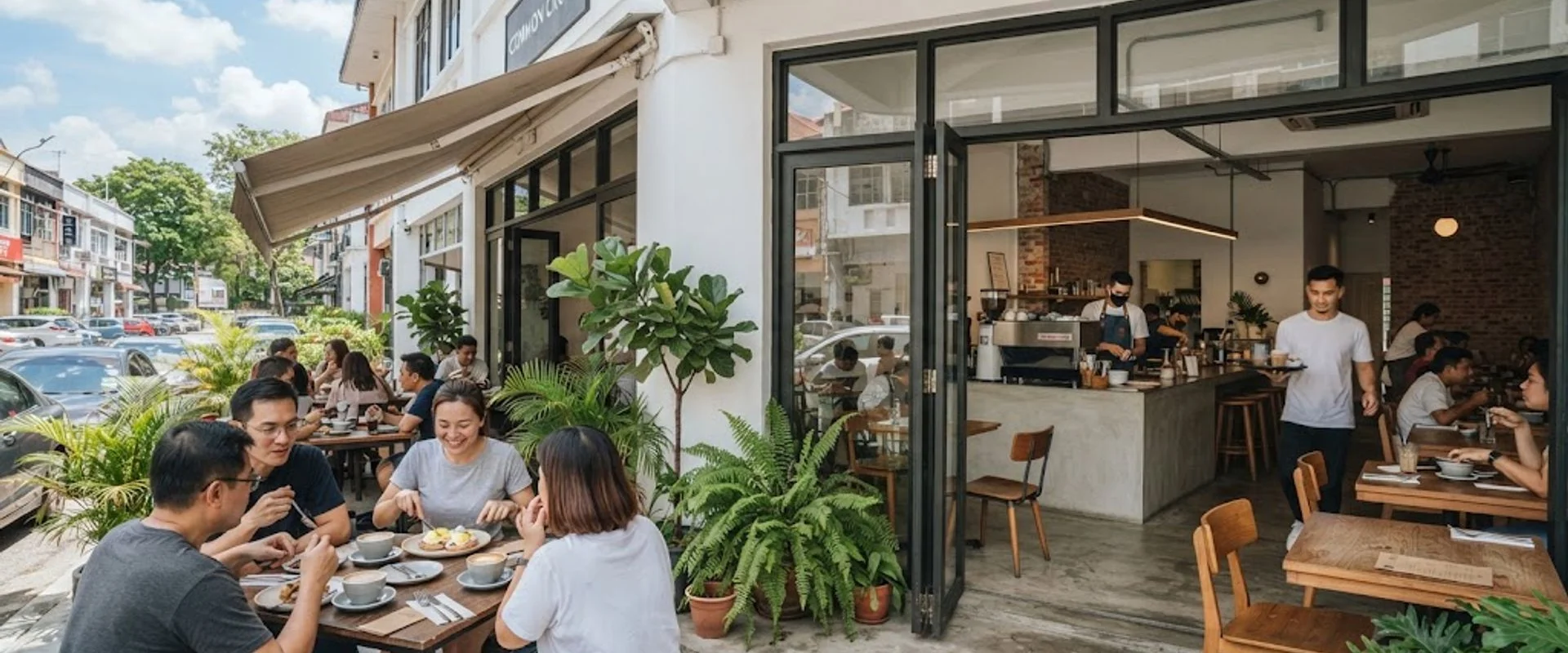 cafe in Taman Tun Dr Ismail, Kuala Lumpur