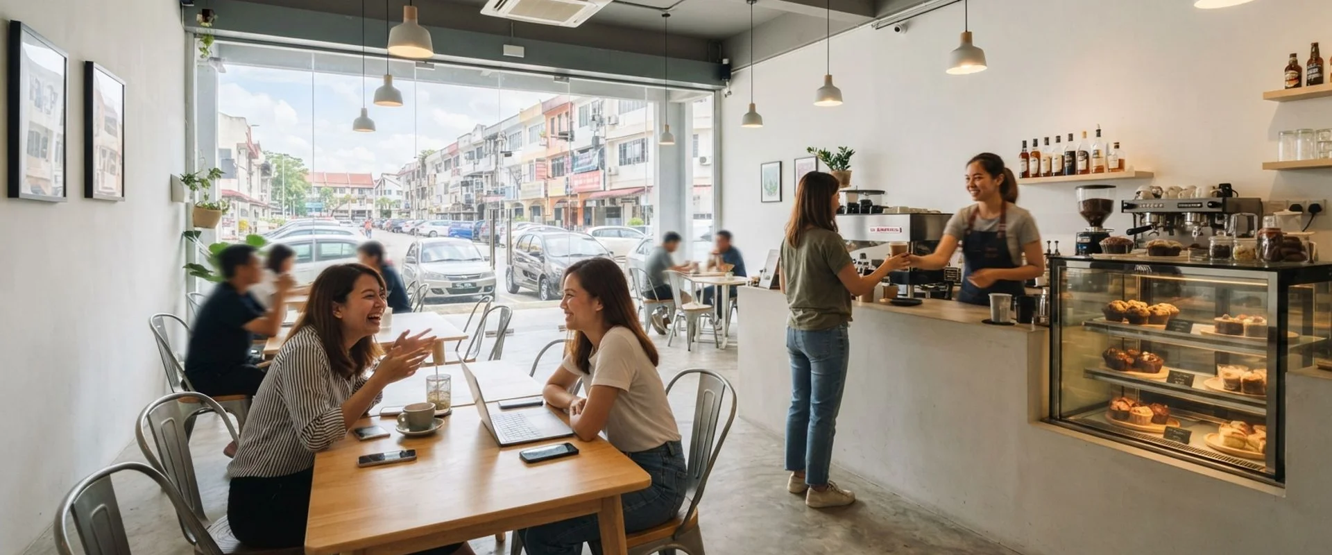 cafe in Taman Usahawan, Kuala Lumpur